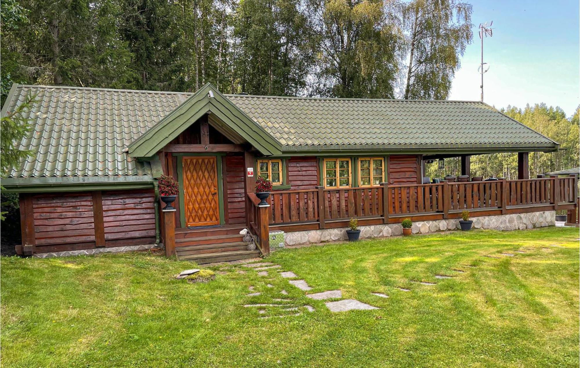 Awesome Home In Glava With Sauna Екстериор снимка